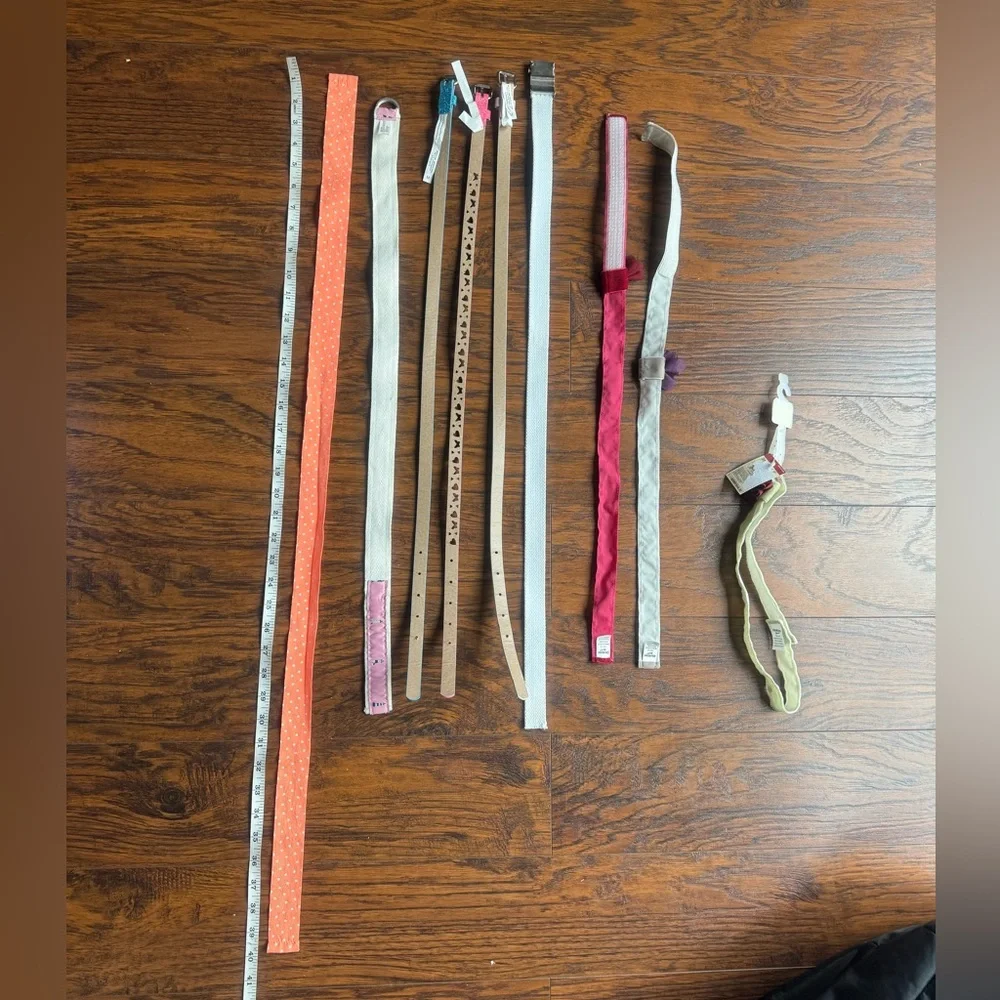 {Ralph Lauren + OshKosh B’gosh + others} lot of belts